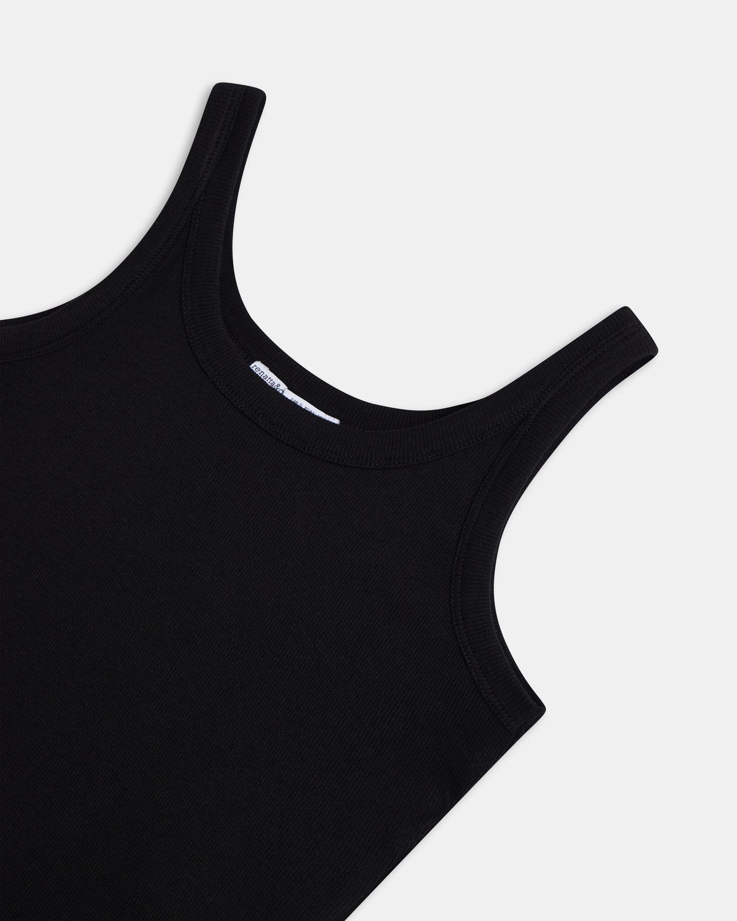 Camiseta Básica Tank Negro