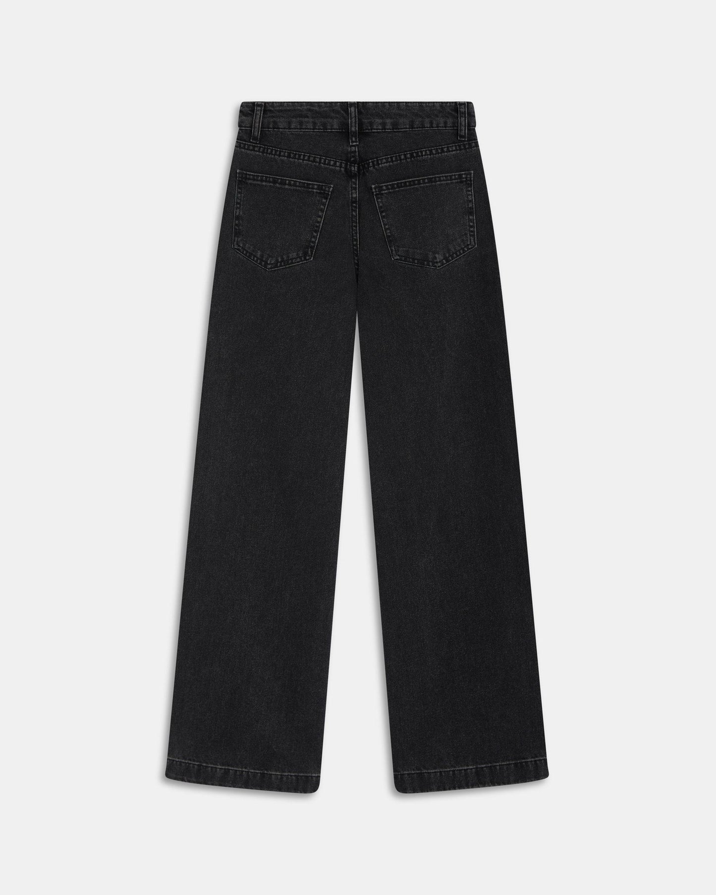 Jeans Brillants Latéraux Anthracite