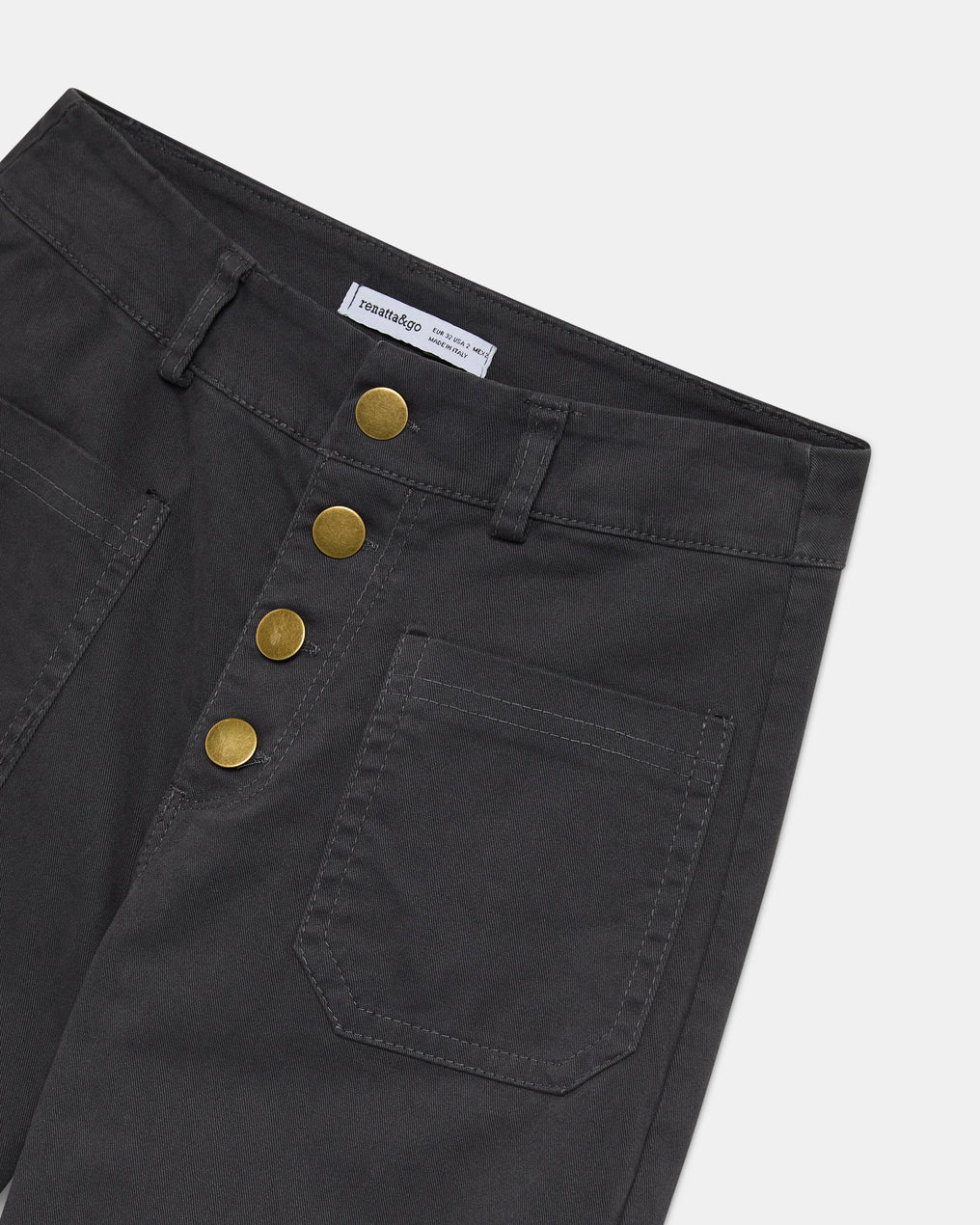 Anthracite Patch Pocket Jeans