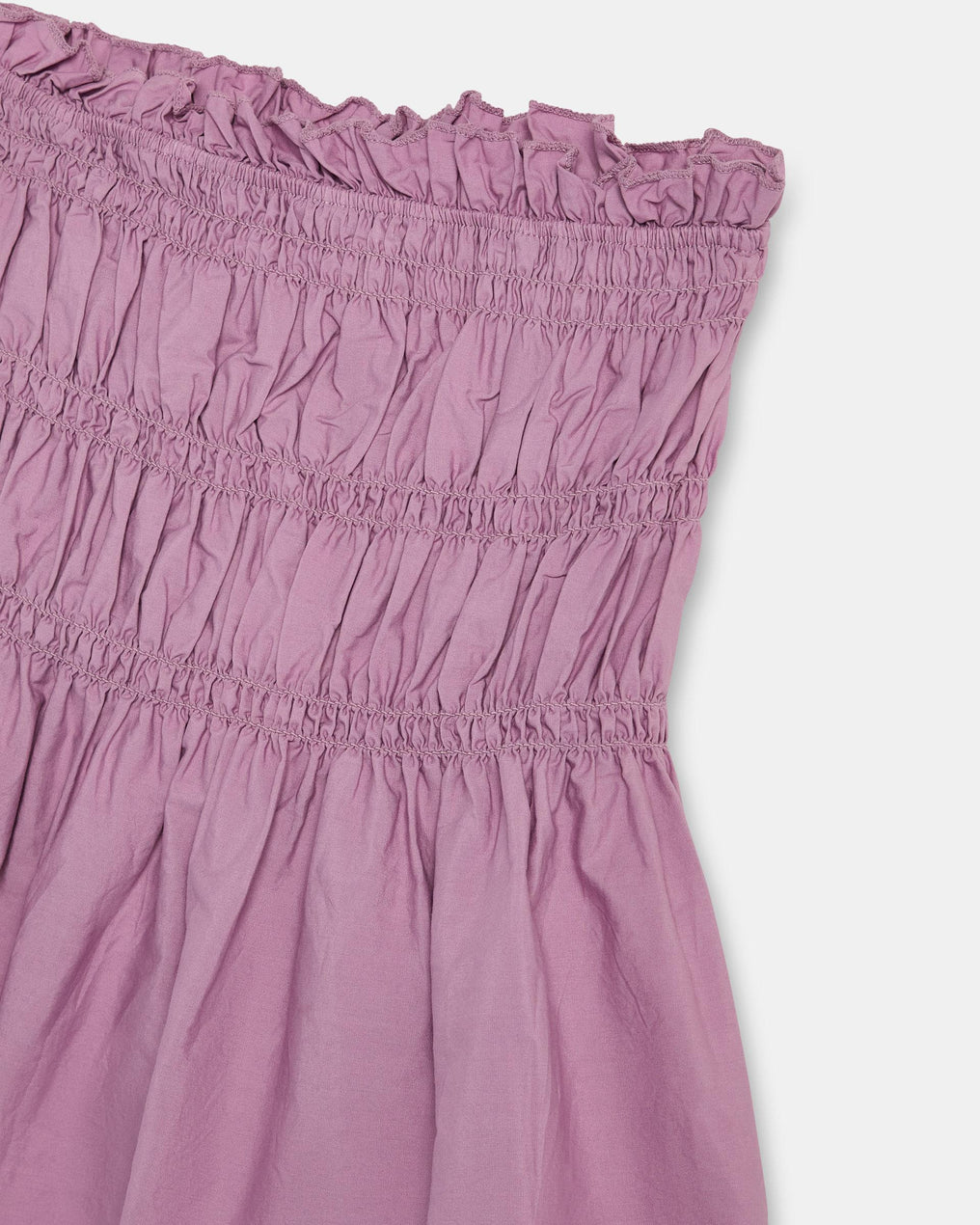 Top Élastiques Bustier Lilas