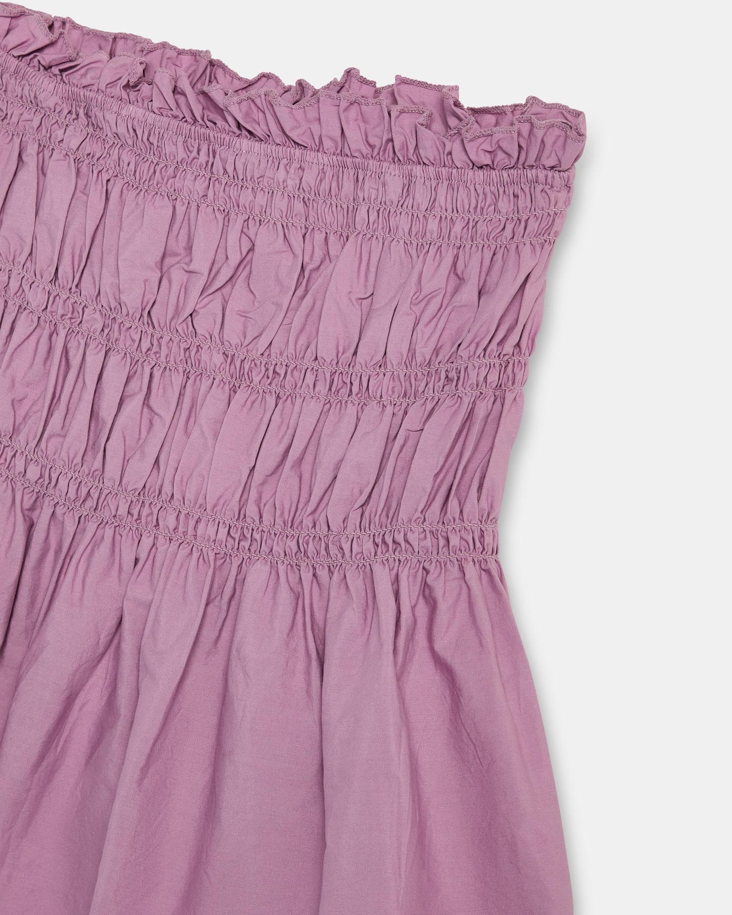 Top Élastiques Bustier Lilas