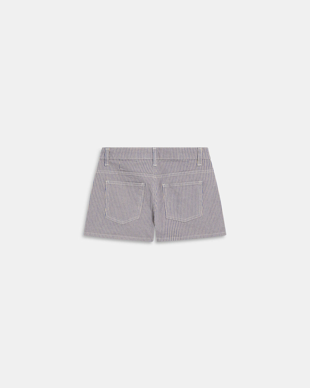 Shorts Básicos Rayas Azul