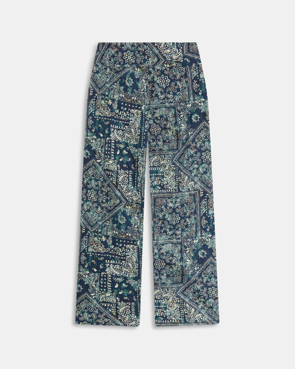 Pantalón Cinturilla Lazada Bandana Azul