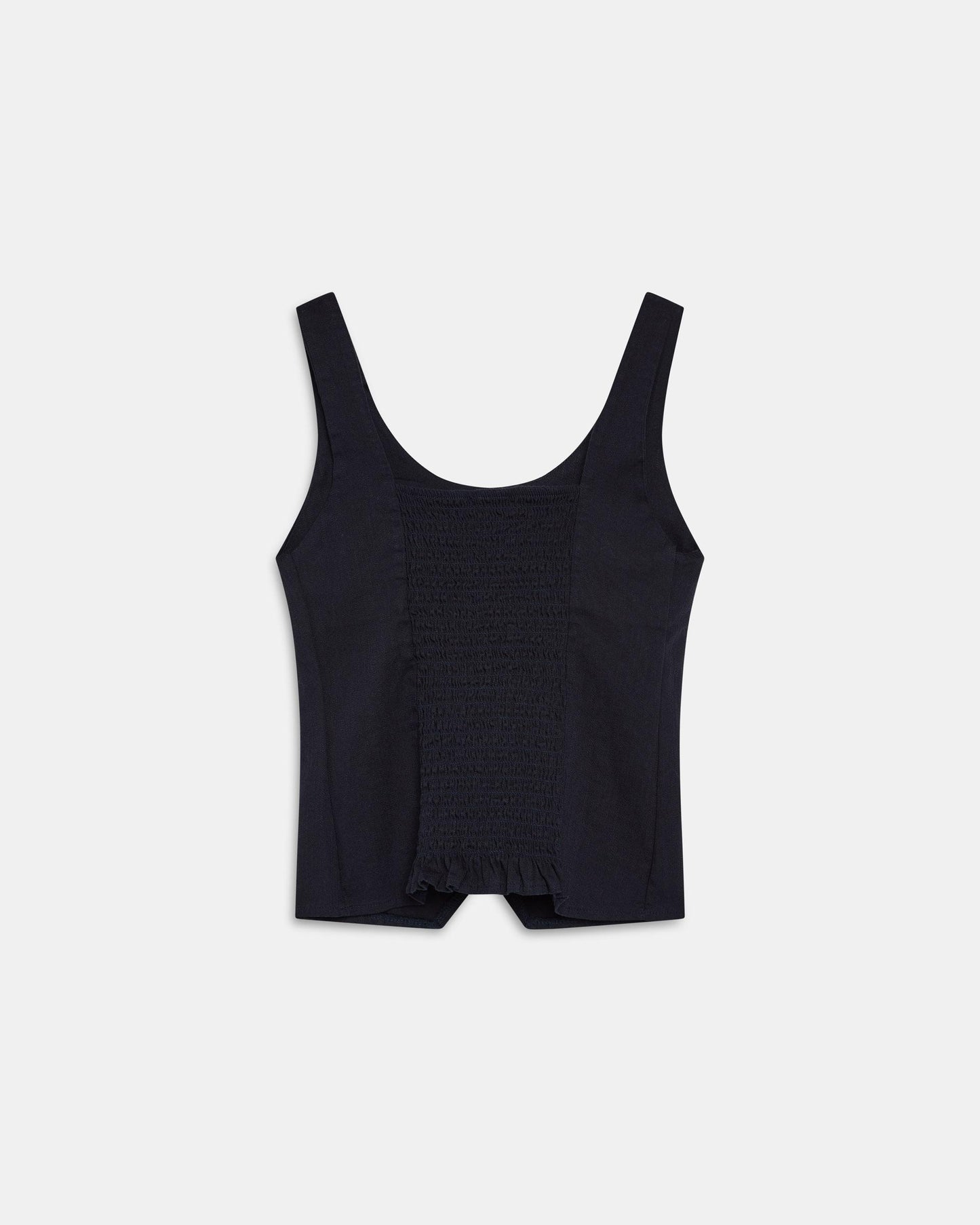 Top Corsetero Azul Marino