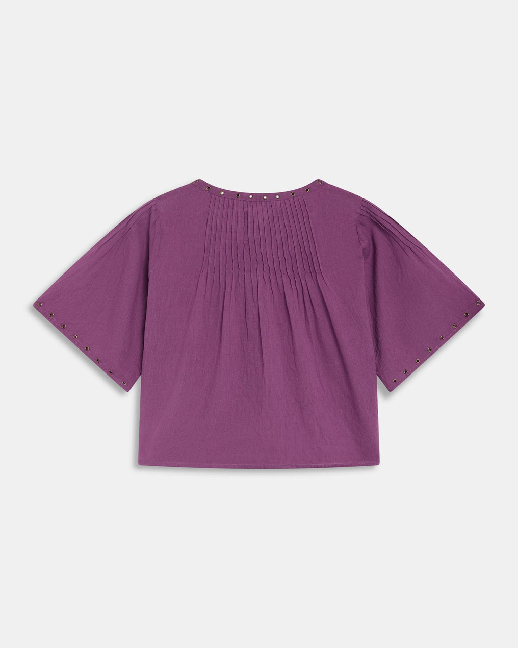 Blusa Arandelas Morado