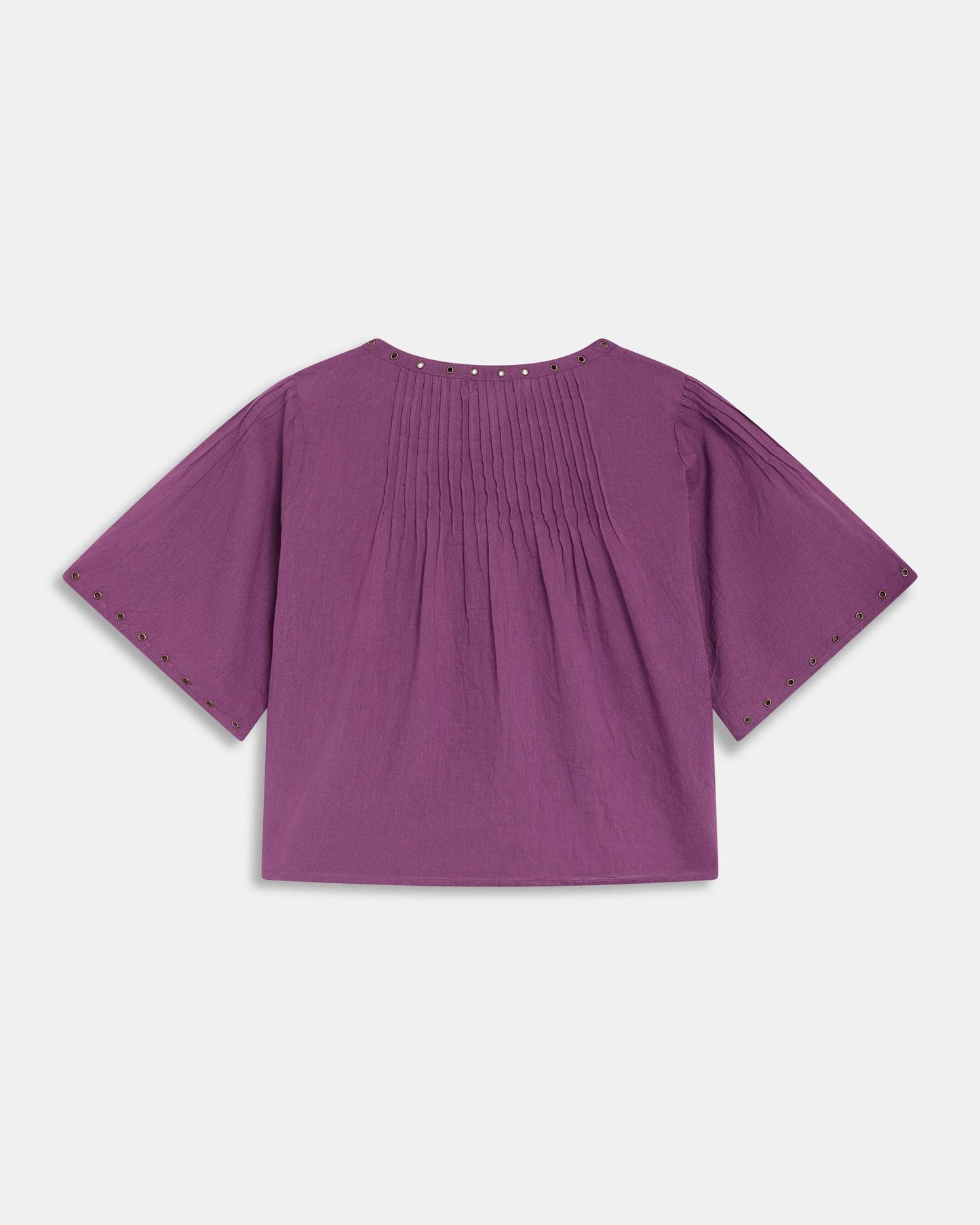 Blusa Arandelas Morado