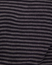 Jersey Cuello Vuelto Rayas Azul Oscuro - 5